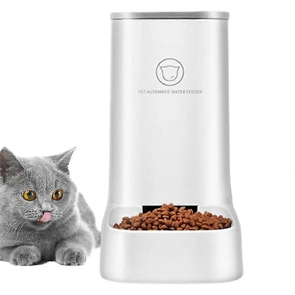 Automatiska kattmatare, Opakt gravitationsmatningssystem, Säker utfodring, Automatiska kattvattenautomater (PA)