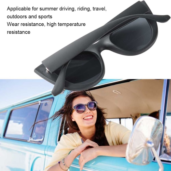 Fasjonable slitesterke solbriller Clear Lens Eyewear Solbriller for kvinner