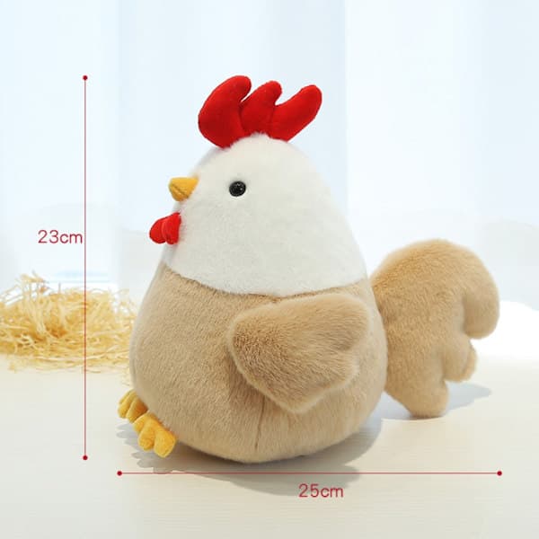 Kylling plysj dukkelegetøj 23CM