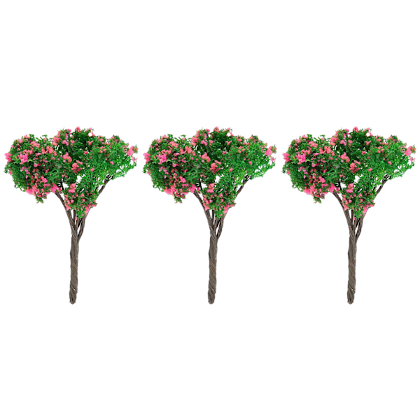 3 st Konstgjord Gypsophila Dekoration Simuleringsblommor Mikro Landskap Prydnad DIY Dekor för Hem Bordsskiva Bröllopsfönster 0.1