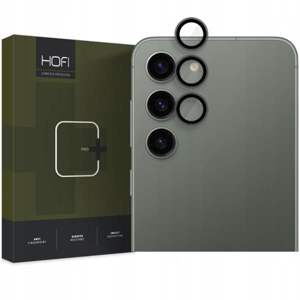 HOFI Galaxy S23 / S23 Plus Kameralinse Beskyttelse CamRing Pro+ Sort
