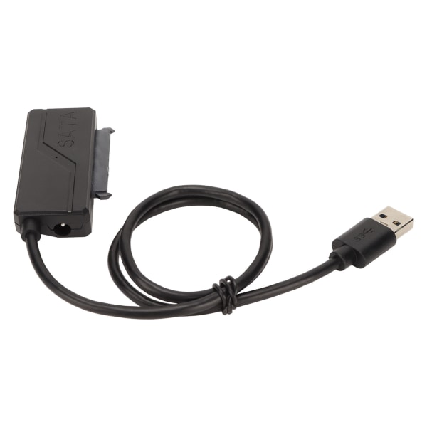 USB 3.0 til SATA-adapterkabel 12V 2A Plug and Play Hurtig overførsel SATA-harddiskkonverterkabel til 2,5 3,5 tommer HDD SSD