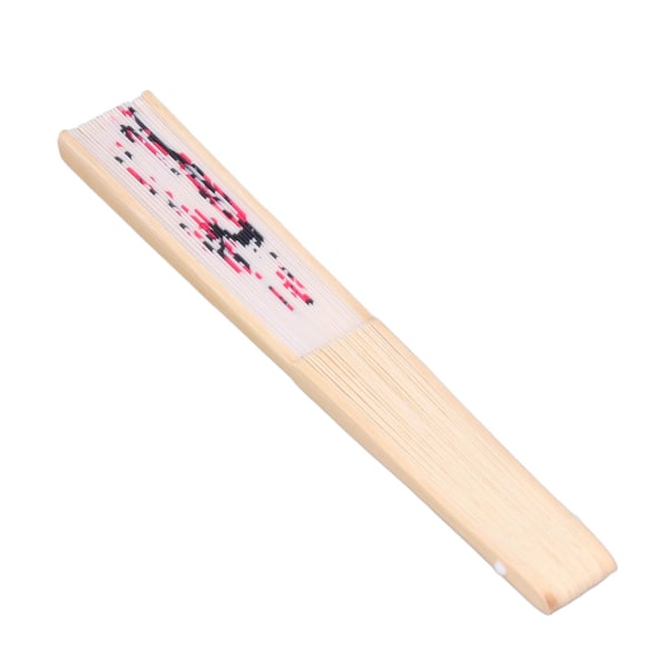 10 kpl Sakura taitettava käsiviuhka Kannettava bambu-silkkikäsiviuhka tanssijuhliin