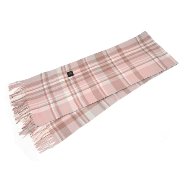 Varmetørklæde Hudvenlig Komfortabel justerbar temperatur lynlåslomme Stilfuld elektrisk opvarmet halsindpakning til vinter efterår Pink