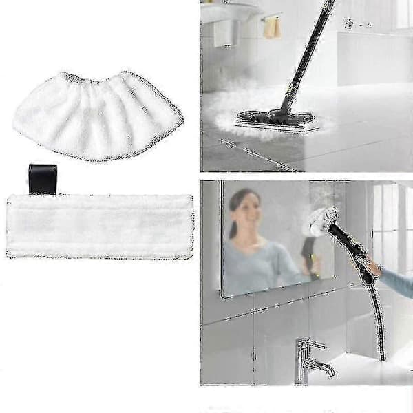 Erstatningsmoppeklut for Karcher Easyfix SC2 SC3 SC4 SC5 damprenser mikrofiber gulvklut