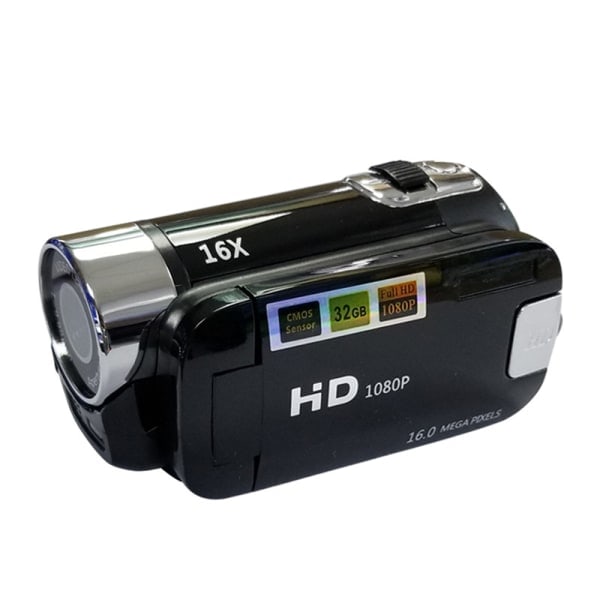 Paris_HD 16 megapixel video 1080P svart digitalkamera, HD