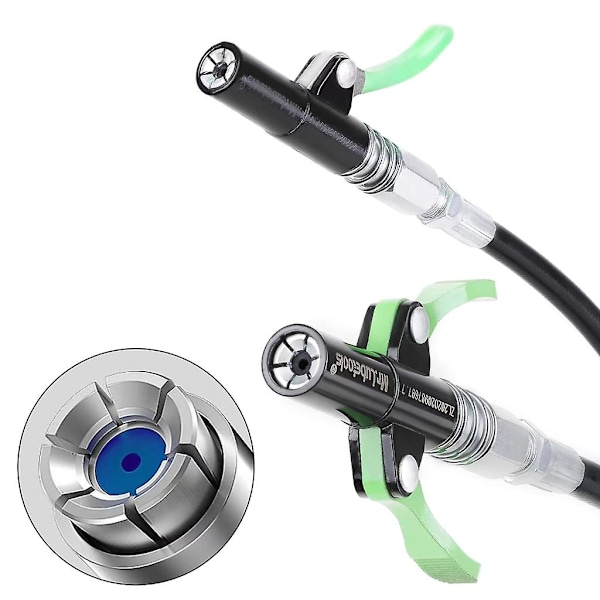 Rasvapuristinkytkin yhdellä/kahdella kahvalla varustetuilla pikaliitosrasvanippoilla Double handle hose