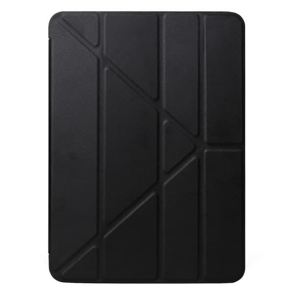 iPad-deksel 9.7 tommer Smart Cover Case med stativ Svart