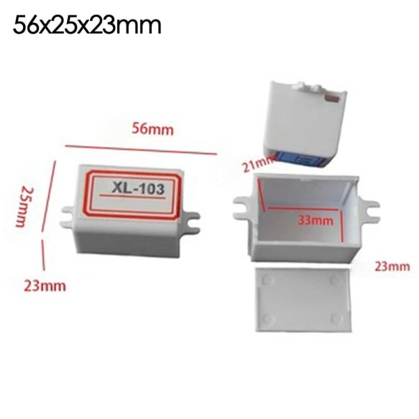 Elektronisk prosjektboks Vanntett deksel Project 56X25X23MM 56x25x23mm 56x25x23mm
