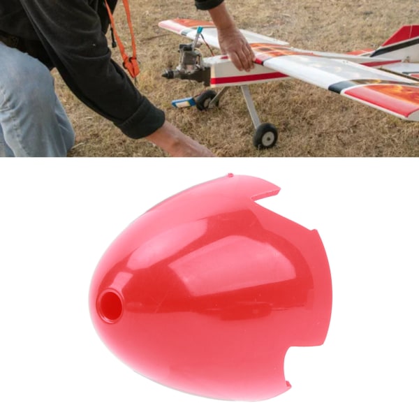 RC Propell Deksel Fairing for WLtoys XK A280 Plast RC Airplane Glider Fairing Cover Reservedeler Tilbehør Rød