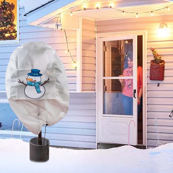 Vinterfrost Havebeskyttelse med Træk snor Antifrost Varmt