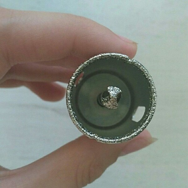 Diamantborr med mittborr, 25 mm hålsåg kärnborr