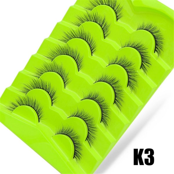 Cat Eye Lashes Tekeet ripset näyttävät pidennyksiltä K3 K3 K3 K3