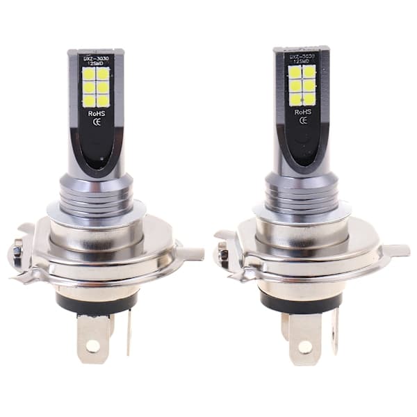 Paris_2X H4 200W 12000LM LED Bil Tågelygter