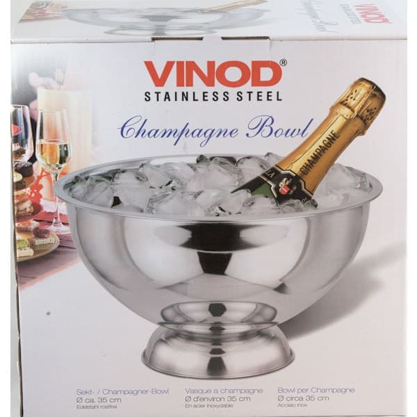 Paris Champagnekjøler / Vinkjøler i rustfritt stål