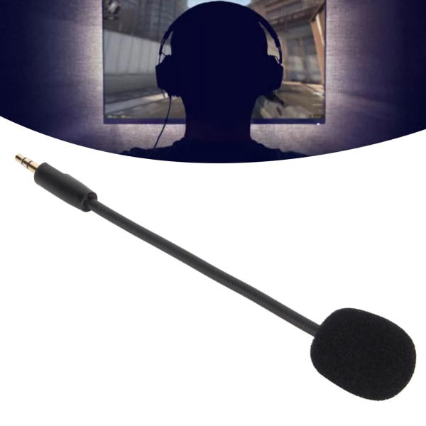 3,5 mm:n korvaava mikrofoni, vaimennettu pelimikrofoni irrotettavalla mikrofonivarrella Kingston Hyper X Cloud Orbit S:lle