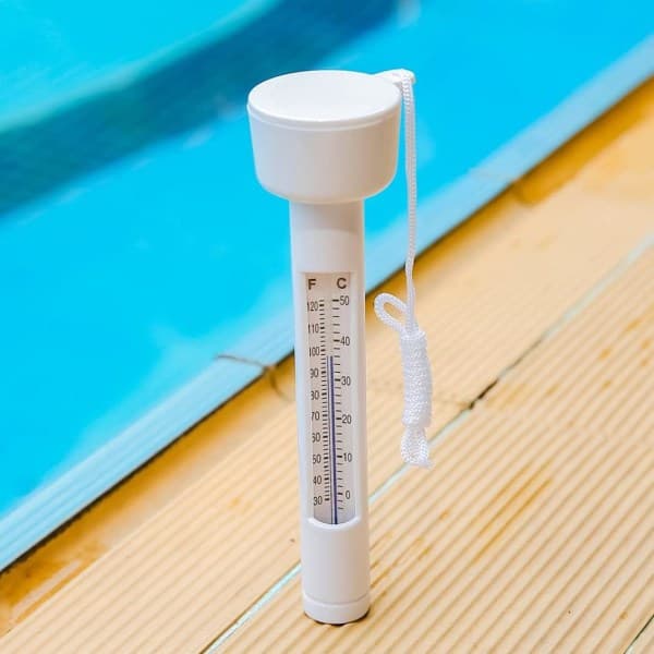 Vanntemperaturtermometer bassengtermometer med antibrudd