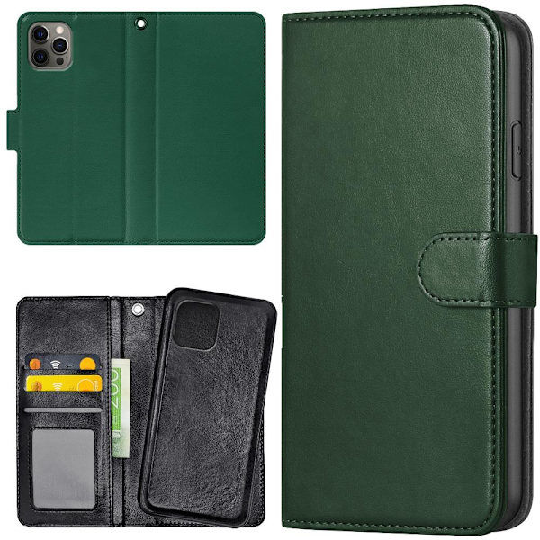 iPhone 11 Pro - Pung Etui/Cover Mørkegrøn Mørkegrøn