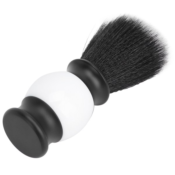 Bærbar barberkost Salong Ansiktsrengjøring Skummende skjeggbørste Skjeggstylingbørste