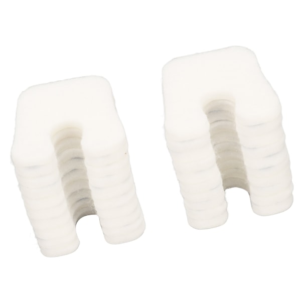 10 par U-formede calluspuder i filt Bløde Komfortable Smertemindske Multifunktionelle selvklæbende calluspuder til kvinder mænd