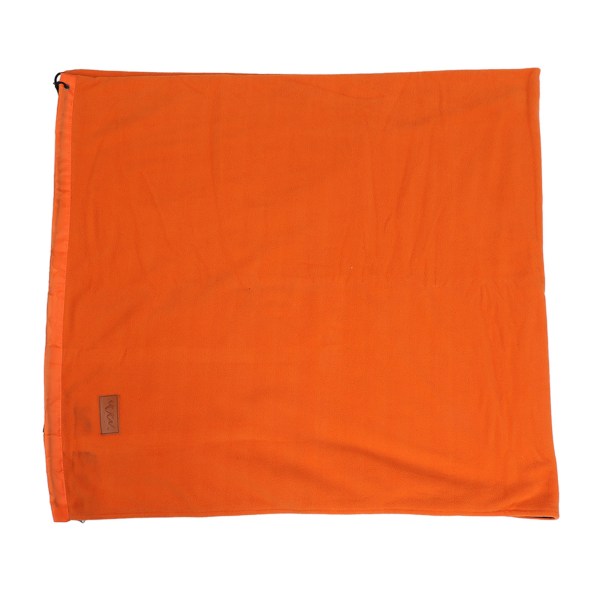 Sovepose liner Super tyk fleece Blød sovepose liner tæppe til campingrejser Backpacking Rødlig orange
