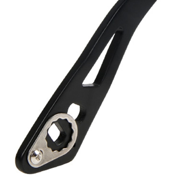 Baitcasting haspelhåndtak 32 mm/1,26 tommer ergonomisk metall fiskesnellehåndtak for Baitcasting DSH019 matt svart