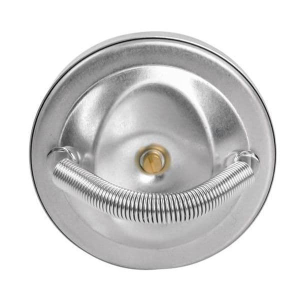 Anlægningstermometer 0-120°C - Termometer Sølv