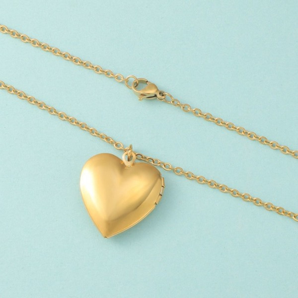 2ST Kaulakoru Valokuva Kuva Locket HOPEA Hopea Silver
