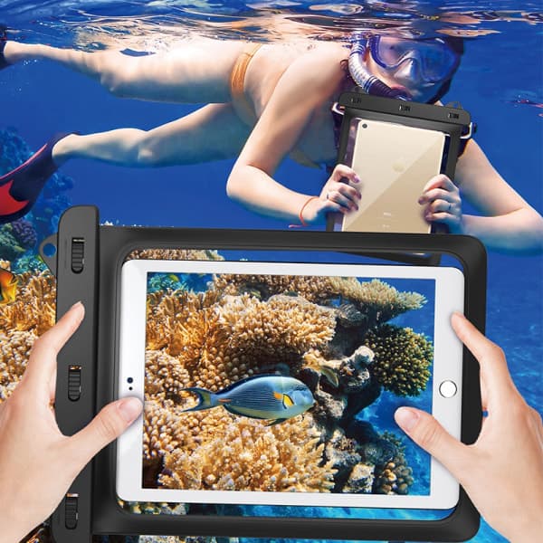 Vandtæt etui til 12 tommer tablet