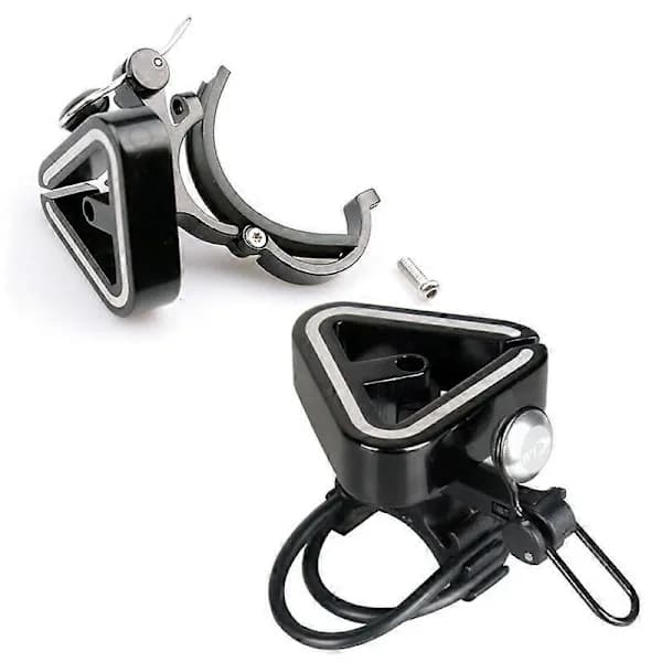N+1 Mountainbikeklocka Universal Triangel Kopparklocka Ej Specificerad Clip Ring Svart