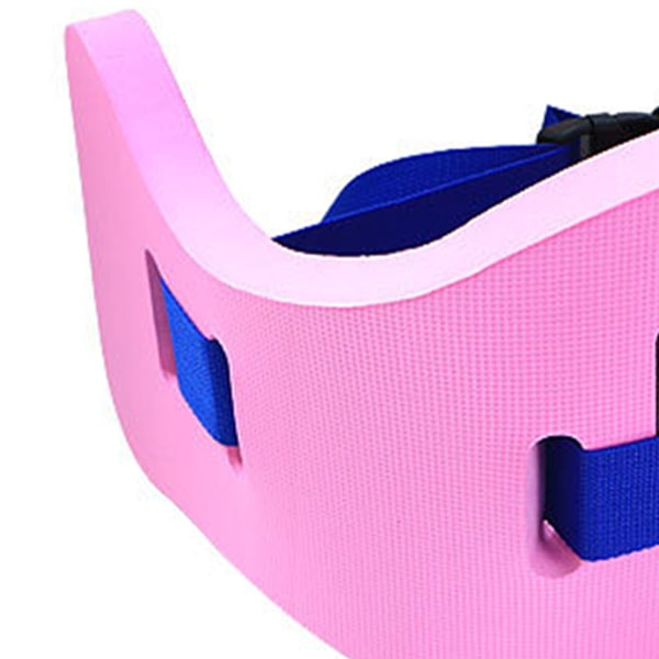 Simma Flytande Bälte Universal EVA Justerbart Vattenaerobics Träningsbälte Simträningsutrustning för vuxna Barn Rosa Medium Bälte (uppgraderat)