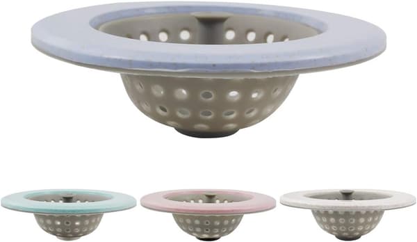 Köks Silikon Diskbänkssil, Beige Rosa Blå Grön 4-pack