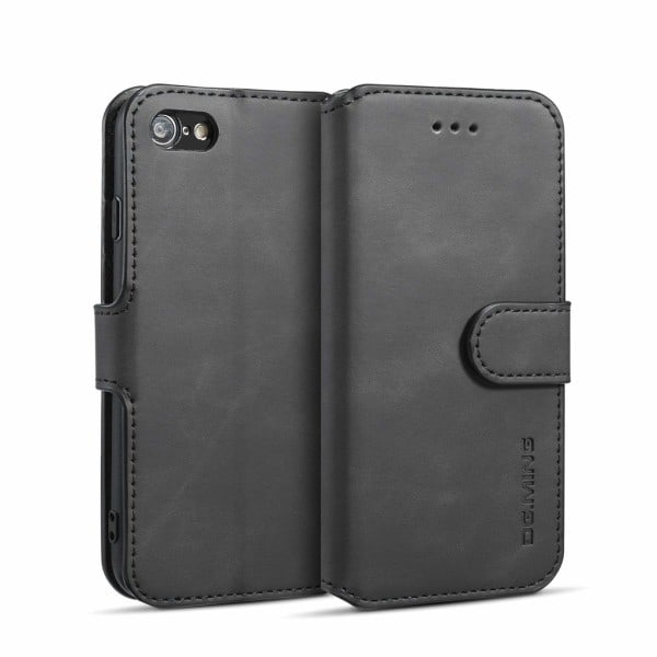 iPhone 7/8 Mobilskal PU-Läder Svart