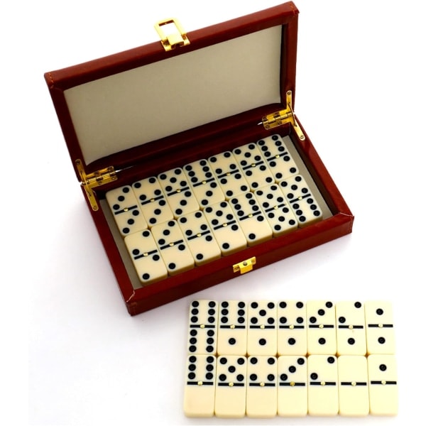 Brädspel i läder, träleksaker, förpackning för brädspel för vuxna och barn, 21 cm_paris