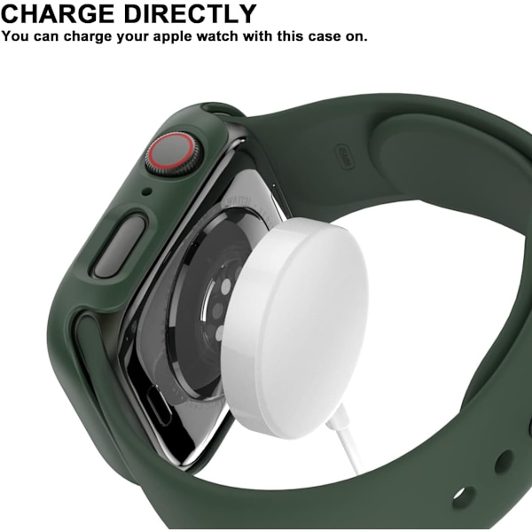 6-pack härdat glas skärmskydd för alla färger Apple Watch 40mm