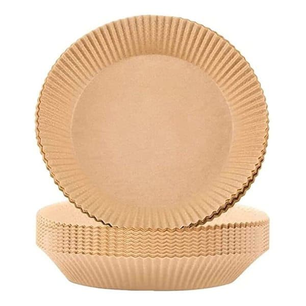 400-pack - AirFryer-papper - 16 cm Airfryer Brun