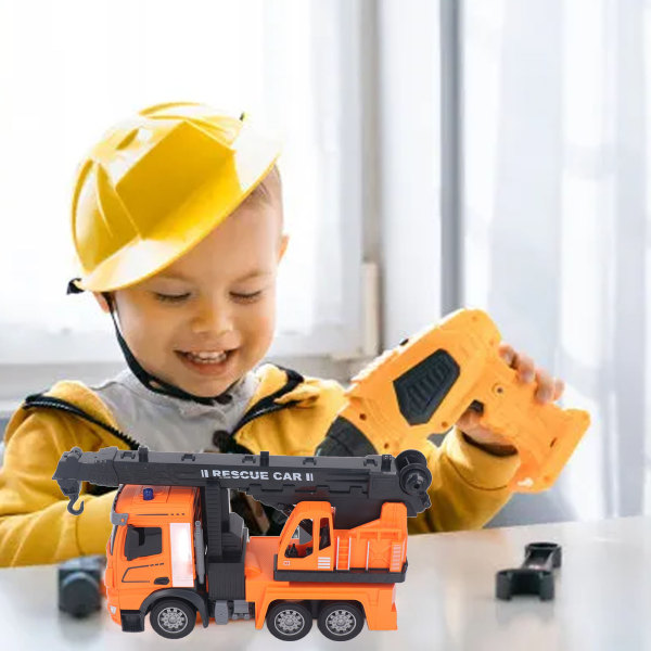 Krantrucklegetøj Interferensmodstand Signalstabilitet Genopladeligt robust byggelastbillegetøj til drenge