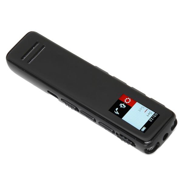 Liten inspelare Röstaktiverad HD-brusreducering MP3-spelare Inspelningsenhet med högtalare för mötesföreläsning Klass 16GB
