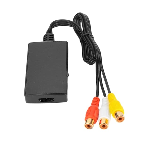 RCA til HD Multimedia Interface-omformer Micro USB-strømforsyning AV til HD Multimedia Interface-omformer for PS One
