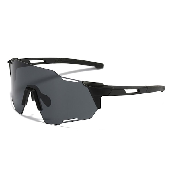 Sportsolbriller Cykelbriller UV-beskyttelsesbriller Motocrossbriller Black-Black Gray