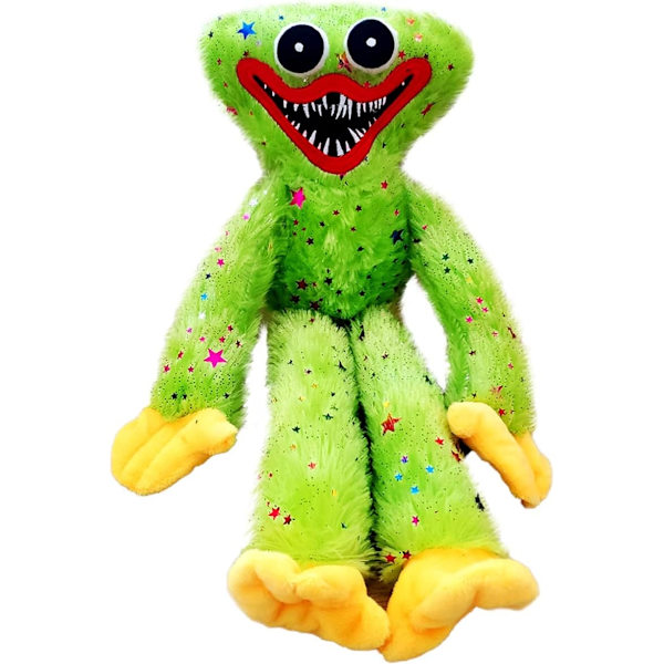 Huggy Wuggy Plyschfigur ~40cm Hög Green Grön