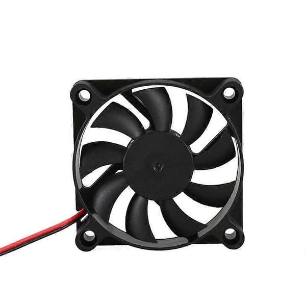 3X Stasjonær PC Kabinett DC 12V 0.16A 60mm 2 Pin Kjøler Vifte.pa