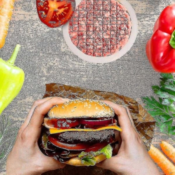 Burgerformring Lika lätt att ta ut Burger Patty Press Gri（PA）