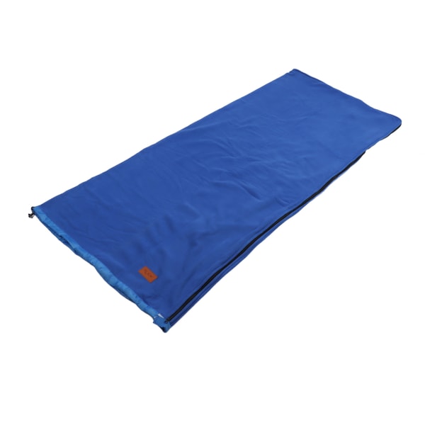 Sovepose liner Super tyk fleece blød sovepose liner tæppe til campingrejser Backpacking Jewel Blue