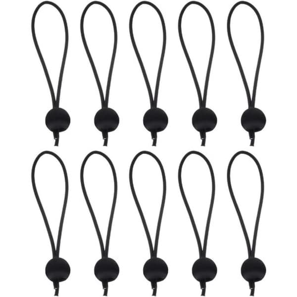 10-Pack - Fäste för Presenning - Elastisk—pa