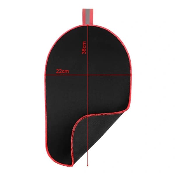 1 stk. glideplade + 2 stk. trådklemmer køkkenredskaber glidemåtte køkken sort 32-20cm