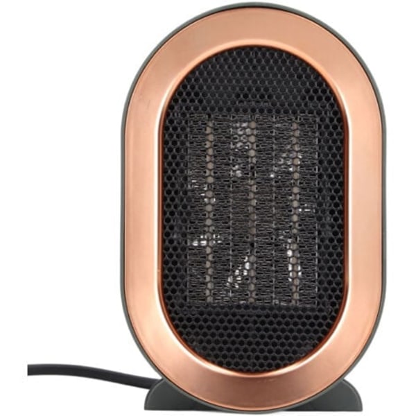 Elektrisk varmeovn for innendørs bruk, 1200W, 220/240V, effektiv, bærbar, justerbar, rask, vifte for kontor og hjem, EU-plugg.pa