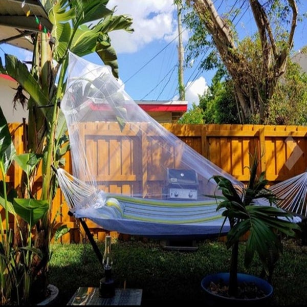 Paris Myggnettinghimmel, sengehimmel for jenters romdekorasjon - Hengende insektbeskyttelseshimmel for voksne, babyer, utendørs camping (rosa)