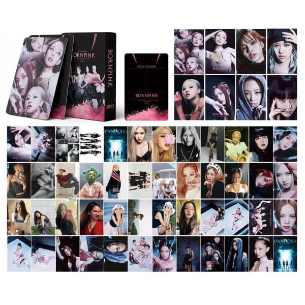 55 stk Kpop Blackpink Lomo Kort – PA