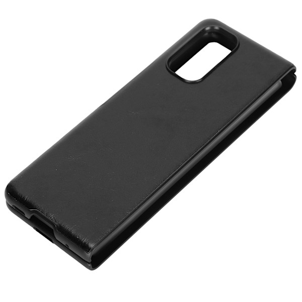 Business Style Mönster Läder Smartphone Case för Xiaomi MIX FOLD Case för Telefon Skydd Svart